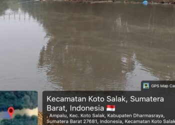 Dugaan Limbah Pabrik Sawit Cemari Batang Siat, DLH Sumbar Turun ke Lokasi