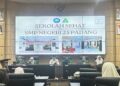 Pemerintah Kota Padang menggelar, pemaparan materi bagi jenjang Sekolah Menengah Pertama (SMP) dalam agenda Ekspose Penilaian Lomba Sekolah Sehat (LSS) Usaha Kesehatan Sekolah/Madrasah (UKS/M) Strata Standar Tingkat Kota Padang Tahun 2026 di Ruang Abu Bakar Jaar, Balai Kota Padang, Kamis (3/9).