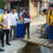 Wali Kota Padang Fadly Amran didampingi Asisten Perekonomian dan Pembangunan Didi Aryadi meninjau, sejumlah pembangunan infrastruktur jalan dan saluran drainase yang sedang dikerjakan oleh Dinas PUPR Kota Padang.