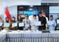 Wakil Wali Kota Padang Maigus Nasir, menerima kunjungan kerja spesifik Komisi X DPR RI, di Gedung Putih Kediaman Resmi Wali Kota Padang, Jumat (4/9) .