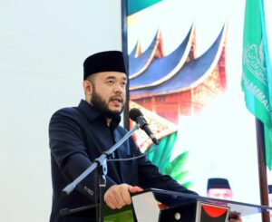 Wali Kota Padang Fadly Amran, menghadiri Rapat Pimpinan Wilayah (Rapimwil) Pemuda Muhammadiyah Sumatera Barat (Sumbar) yang berlangsung di Palanta Kediaman Resmi Wali Kota Padang, Sabtu (19/9).
