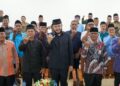 Wali Kota Padang Fadly Amran membuka secara resmi Pelatihan Imam Masjid/Musala se-Kenagarian Limau Manis dan Muzakarah Ulama tentang Tradisi Manujuh, 40 dan 100 Hari, di Aula PLB Kampus IV Universitas Negeri Padang (UNP), Kelurahan Limau Manis, Kecamatan Pauh.