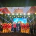 Donizar bersama tim kesenian musik tradisional Gondang Boroguang dalam PKSB 2026. Selasa malam, (29/9) [foto: ist]