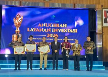Anugerah Layanan Investasi 2026, Dharmasraya Raih Terbaik Satu Kategori Kabupaten