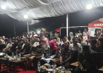 Meski Diguyur Hujan, Soundbar Fest II di Balah Hilia Tetap Meriah