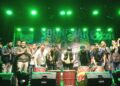 Penabuhan gendang sebagai pertanda dimulainya Soundbar Fest II.[foto:sci/yrp]
