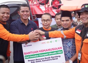 Dhuafa Salurkan Bantuan Kemanusiaan untuk Korban Galodo Arosuka
