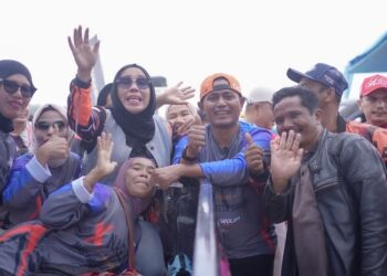 Bupati Solok Hadiri X Narkoba Nagari Kota Bawang Trail Adventure