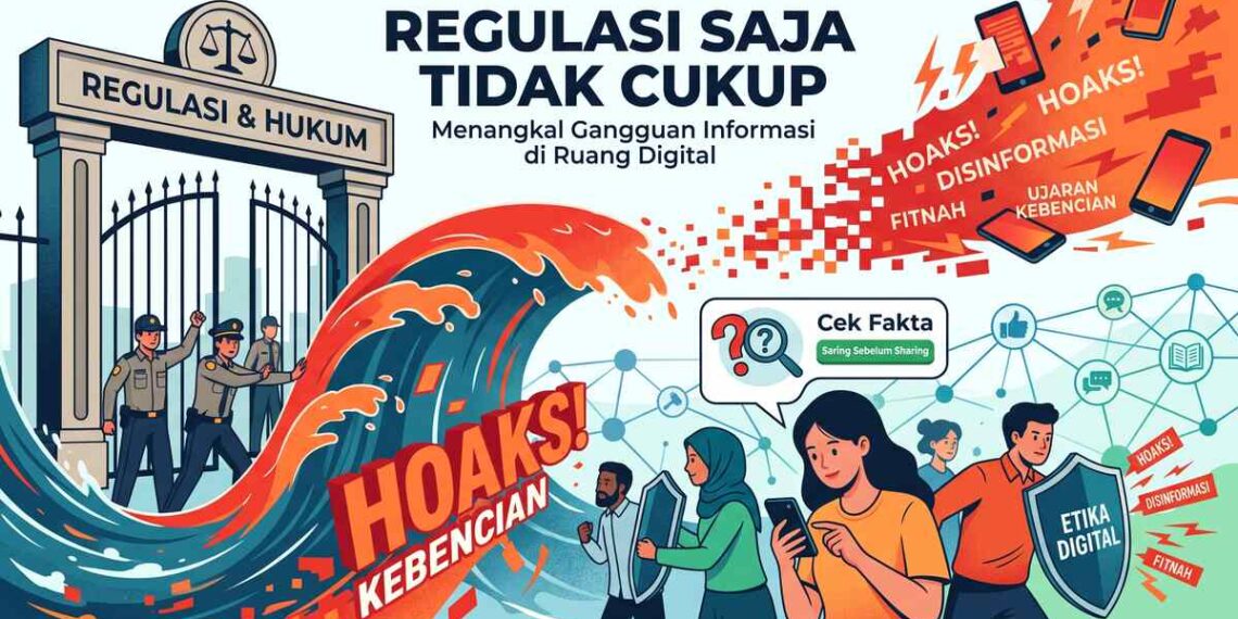 Regulasi Saja Tidak Cukup: Menangkal Gangguan Informasi di Ruang Digital