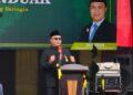 Anggota DPRD Sumbar, Donizar saat membuka Festival 10 Induk di Pasaman. Senin, (12/10) [foto: ist]