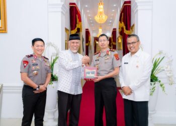 Mahyeldi dan Kapolda Perkuat Sinergi, Keamanan dan Penanganan Bencana Jadi Sorotan