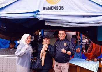 Dapur Umum Dinas Sosial Dapat Pujian dari Legislator Kabupaten Solok