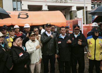 Menteri PU Tinjau Arosuka Pascagalodo, Percepatan Sabo Dam Jadi Perhatian