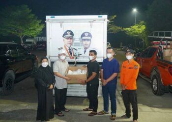 Asap Makin Pekat di Dharmasraya, Wagub Sumbar Bantu 50.000 Masker
