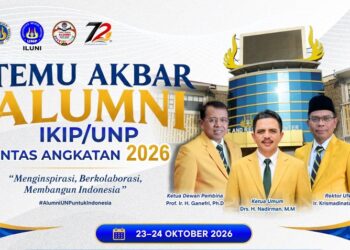 Jangan Lewatkan! DPP Iluni UNP Bakal Gelar Temu Akbar Lintas Angkatan