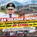 Galodo di Arosuka Uji Ketangguhan Kepemimpinan JFP-Candra, Semua Elemen Solid Bergerak